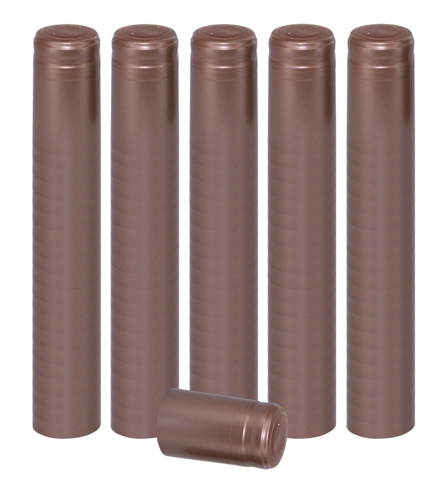 Home Brew Ohio Dusty Rose PVC Shrink Capsules 100 count