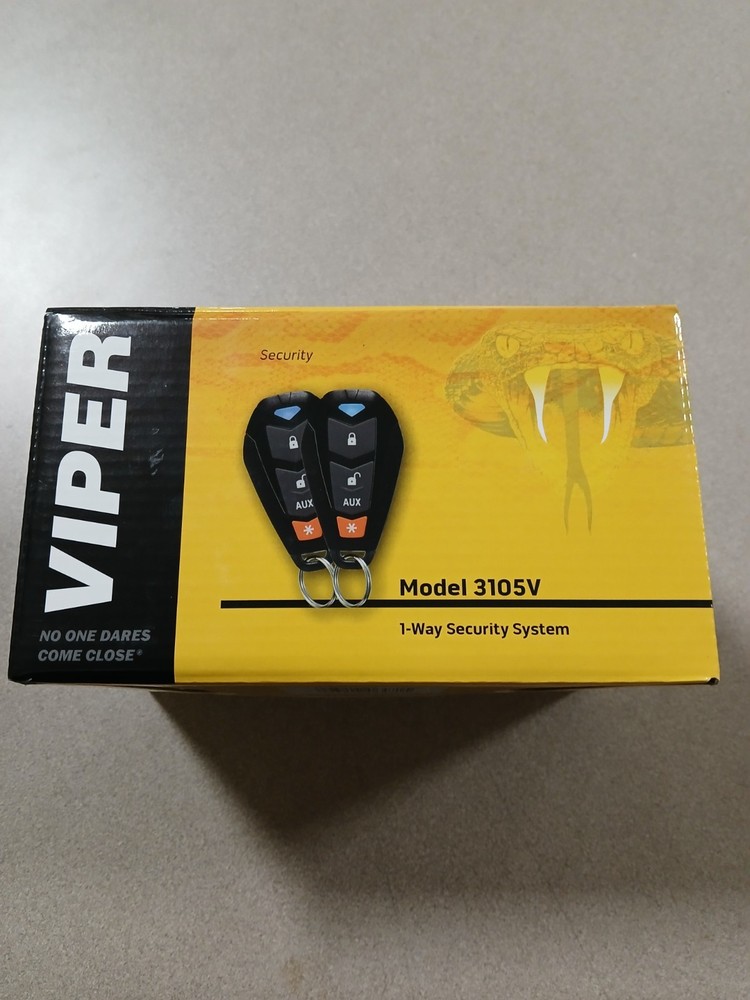 VIPER 3105V 1-WAY SECURITY SYSTEM