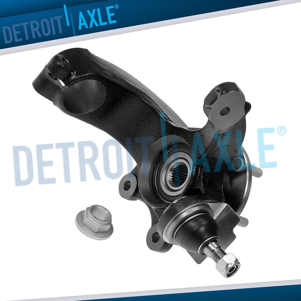 Front Right Steering Knuckle & Wheel Hub Bearing for 2010 - 2013 Transit Connect
