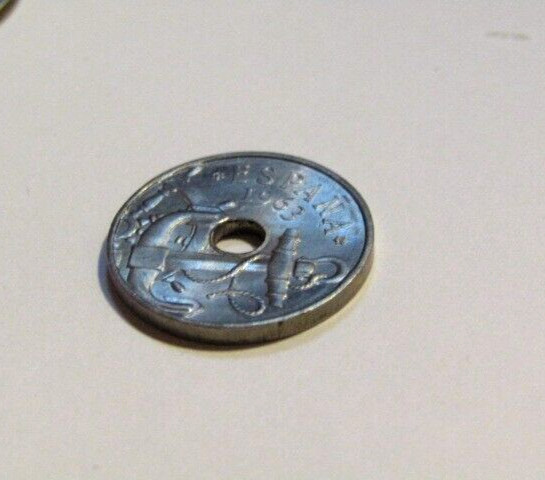 Spain 1963 Yr.64 50 Centimos unc Coin