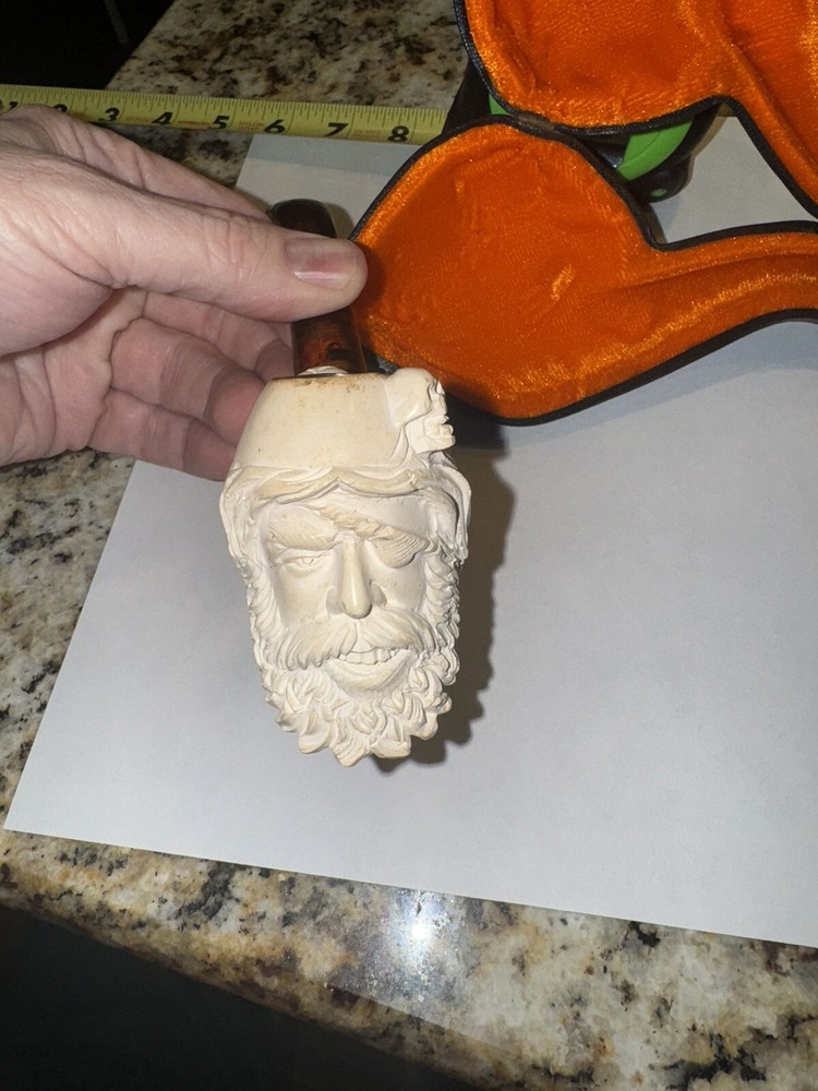 Antique Meerschaum Pirate Pipe