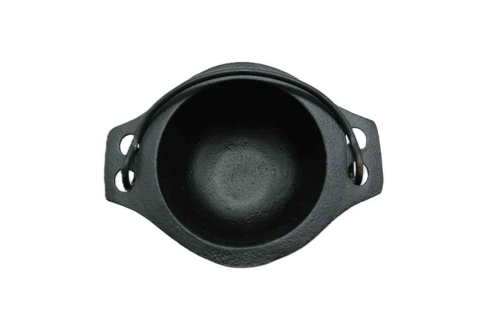 Mini Cast Iron Cauldron | Pentacle, Triple Moon, or Plain | Various Sizes
