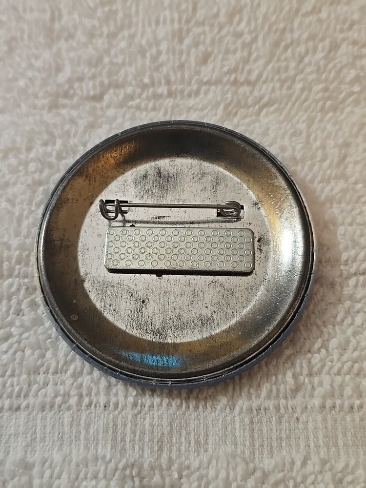 Vintage Ask Me About.. True Saver...... Pinback Button (1A8)