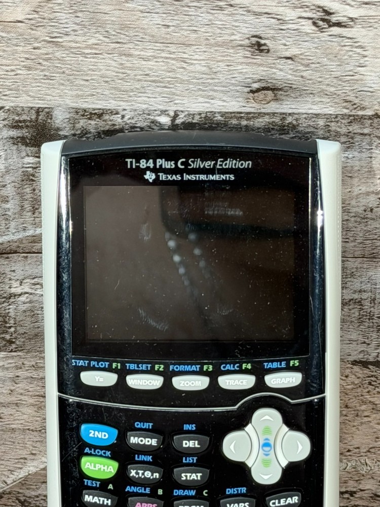 TI-84 Plus C Silver Edition Graphing Calculator NOT TESTED