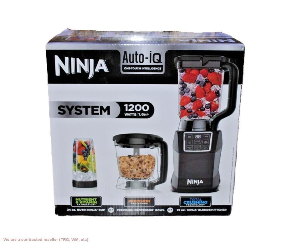 Ninja Kitchen System with Auto IQ Boost and 7-Speed Blender