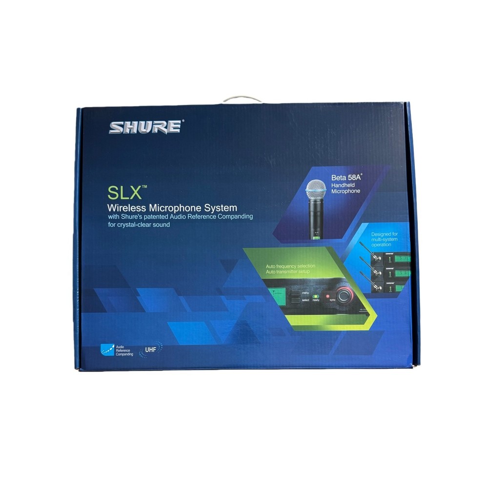 NEW SLX24/BETA58 Wireless Handheld Microphone System -L4 US