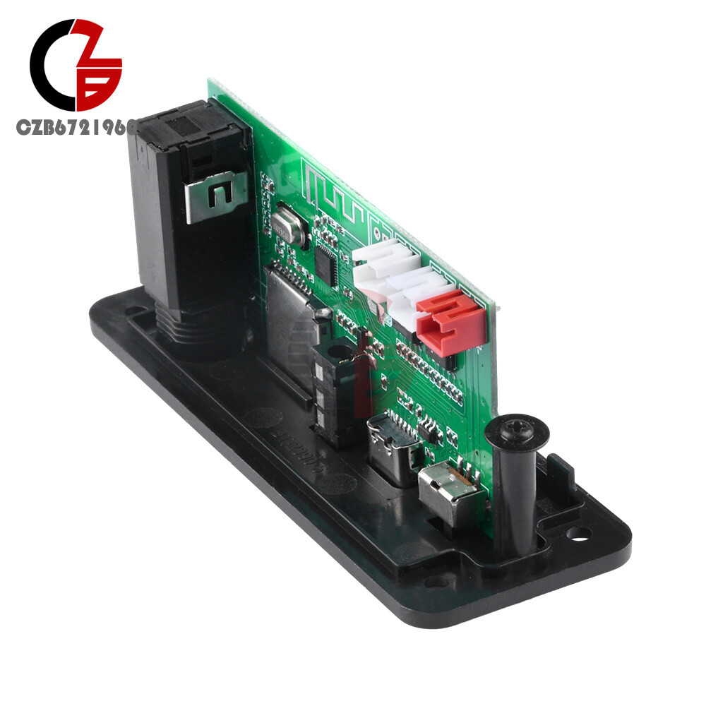MP3 Bluetooth5.3 Power Amplifier Decoder Board USB TF FM Radio 2*3W Audio Player