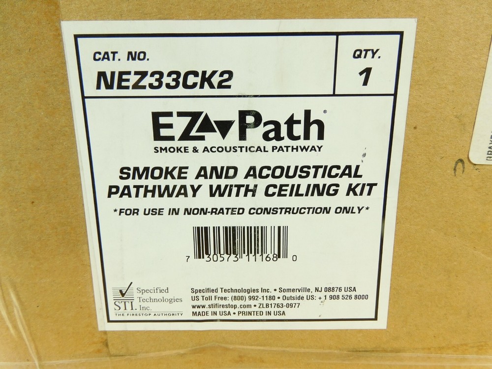 NEZ33CK2 EZ-Path Smoke Acoustical Pathway with Ceiling Kit