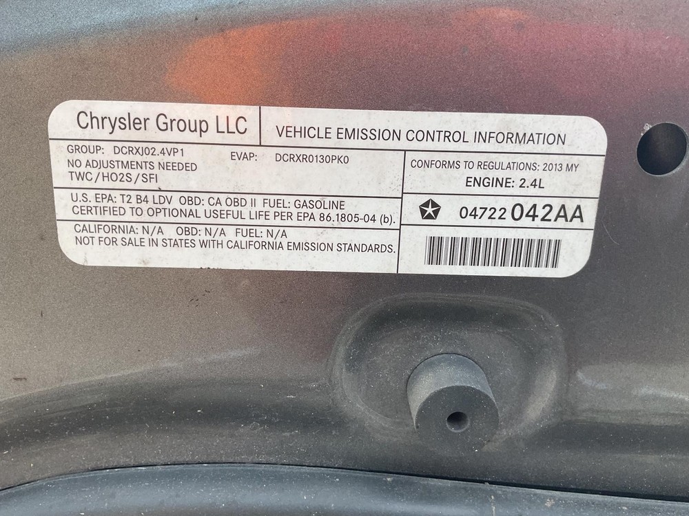Used A/C Selector Switch fits: 2013 Dodge Avenger manual temperature control rea