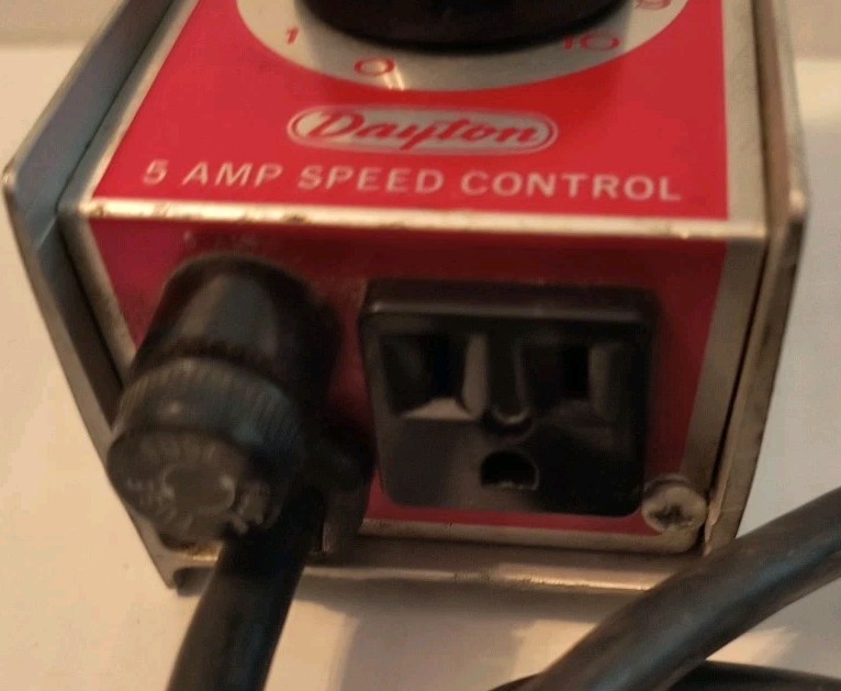 Dayton 5amp speed control model 4X599 (TESTED)