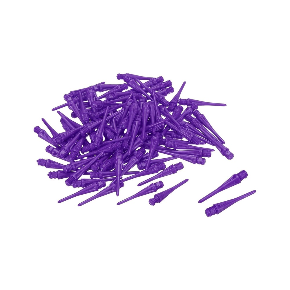 PATIKIL Plastic Dart Tips 2BA Thread Soft Dart Tips Replacement Plastic Tip S...