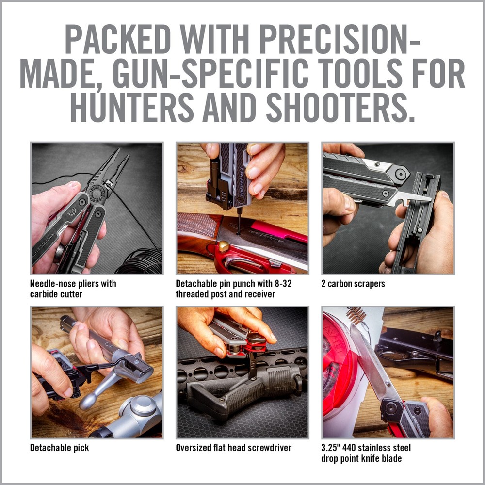 Real Avid Gun Tool Max - 37-in-1 Multitool for Gunsmithing