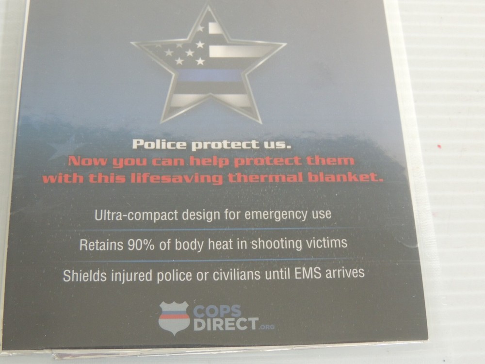 Emergency First Responders Blanket