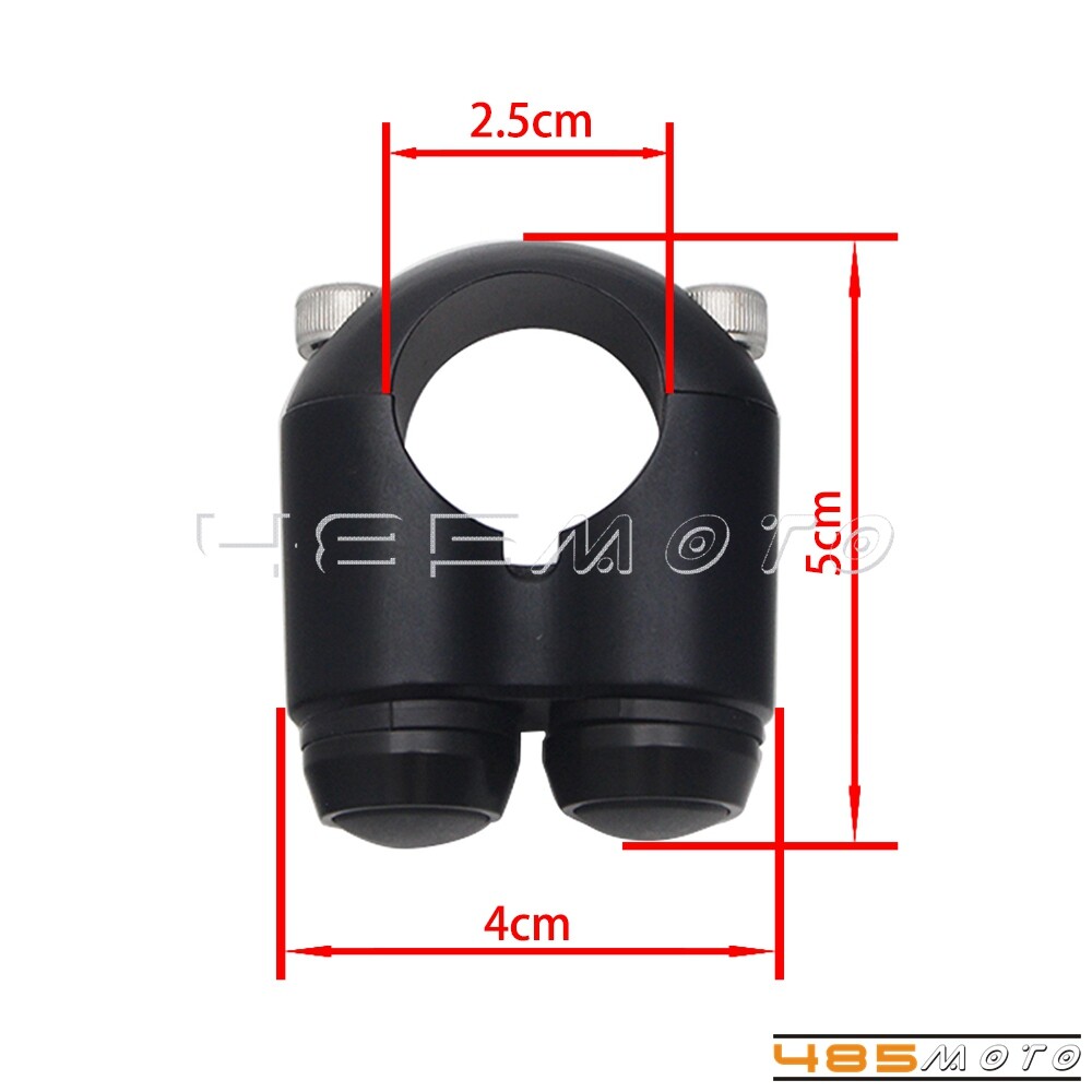 Universal Handlebar Switch Control Self Latch Button Switch For 1" Handle Bar