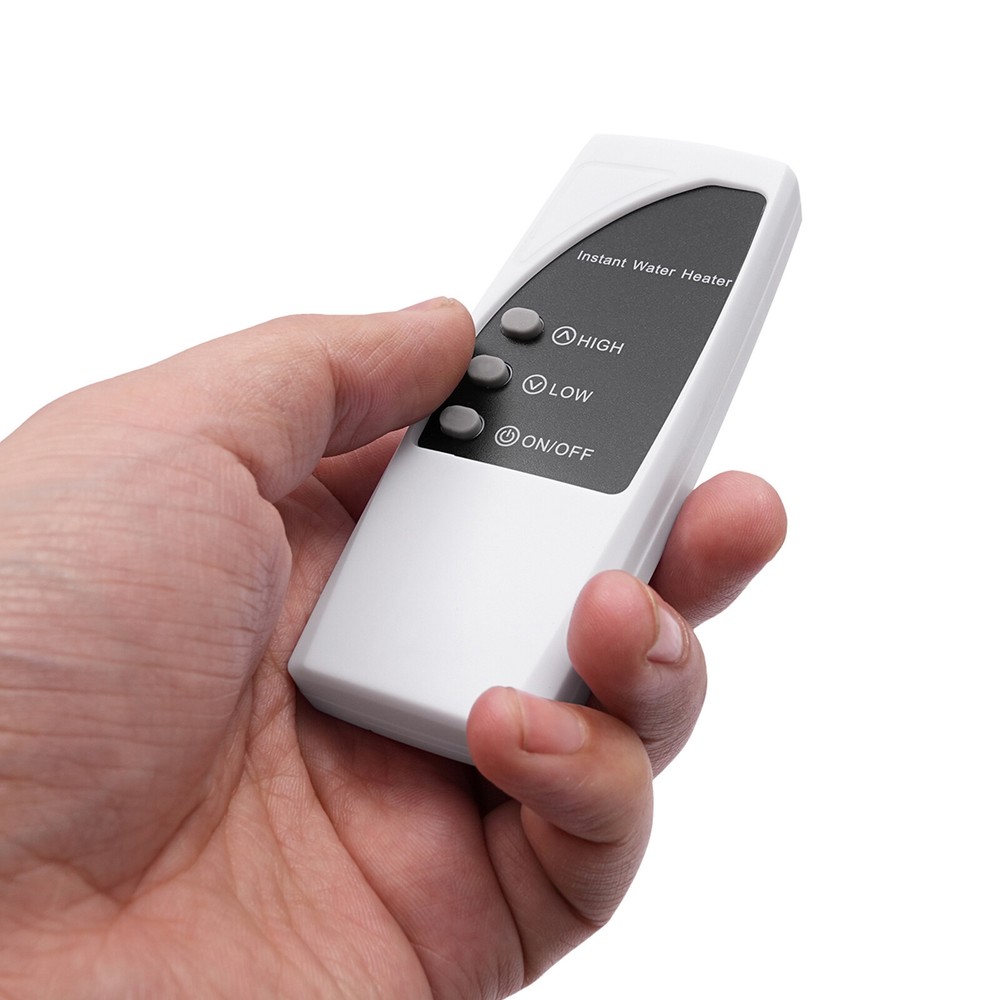 3000W Mini Electric Water Heater Wall Mounted Tankless Water Heater 86℉-131℉