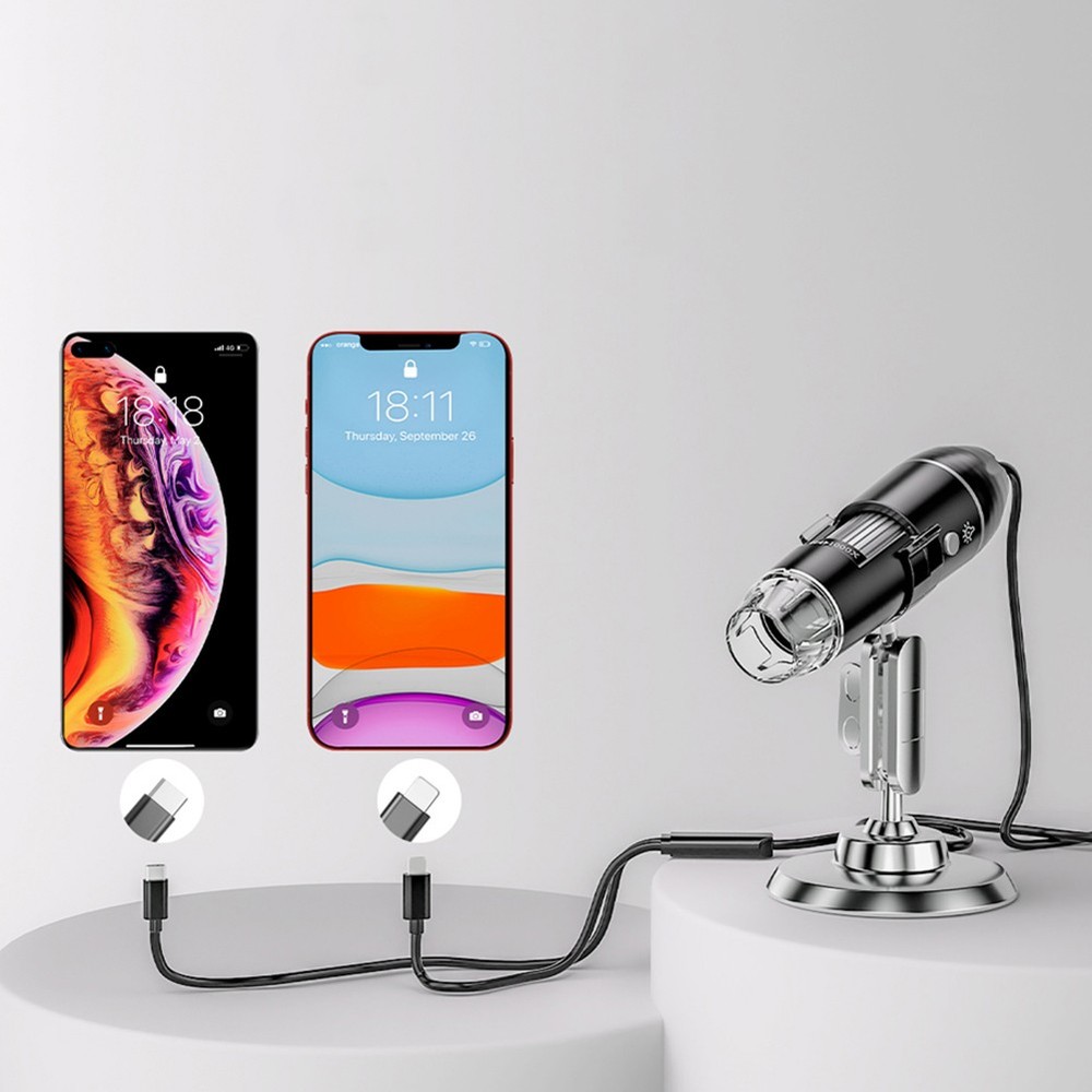 1600X Digital Microscope Useful Portable Electronic Microscope for I OS Android