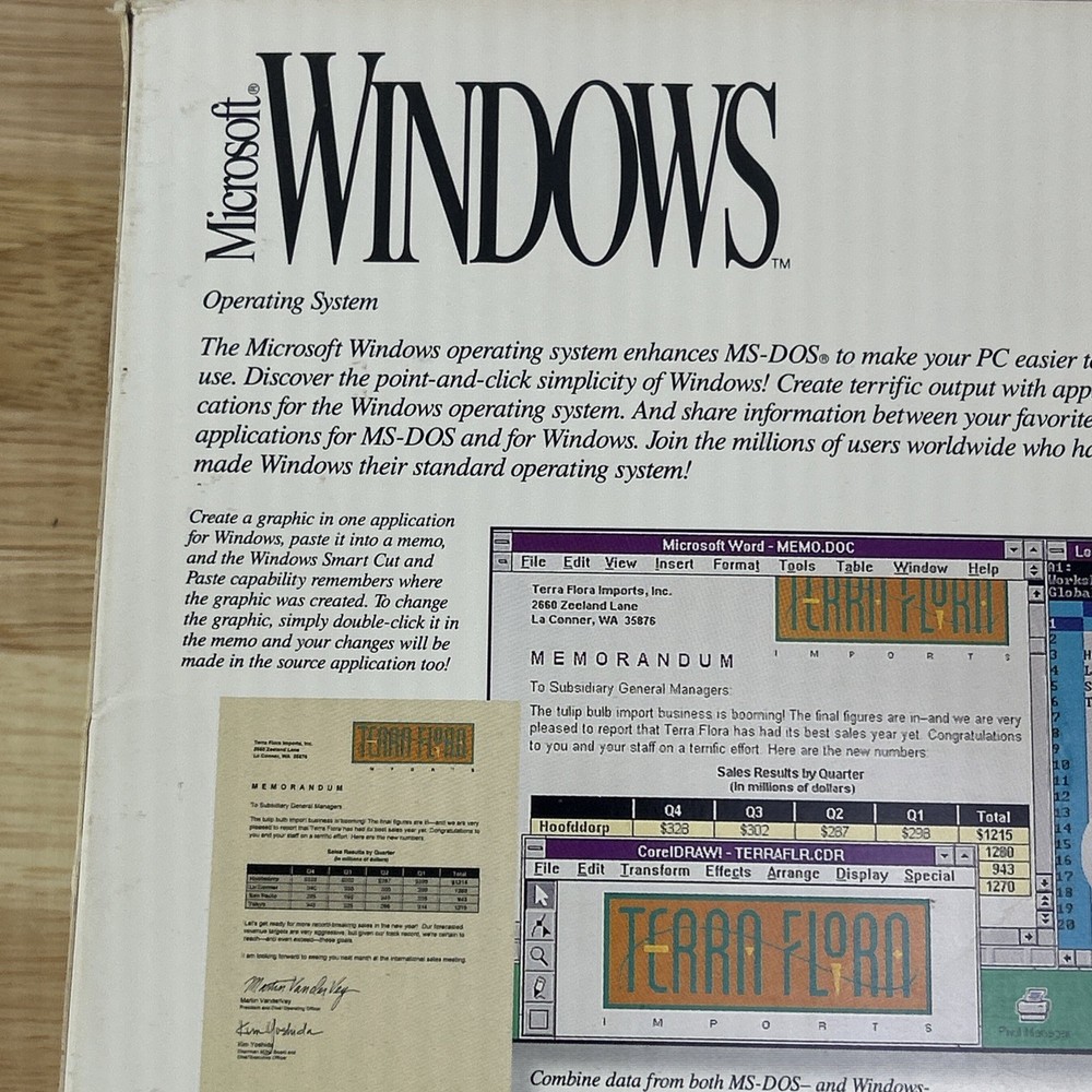 Microsoft Windows 3.1 Operating System Vintage PC Software Complete 6 Disk Set