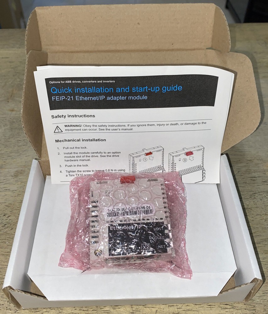 ABB FEIP-21 Ethernet/IP Adapter Module Fast delivery #A