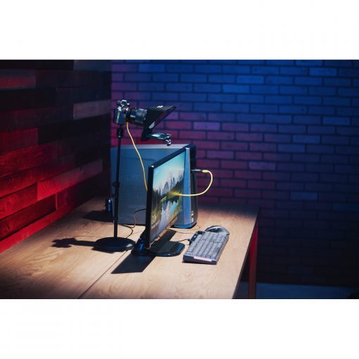 21″ Variable Height Table Top Light & Camera Stand - HomeStream™