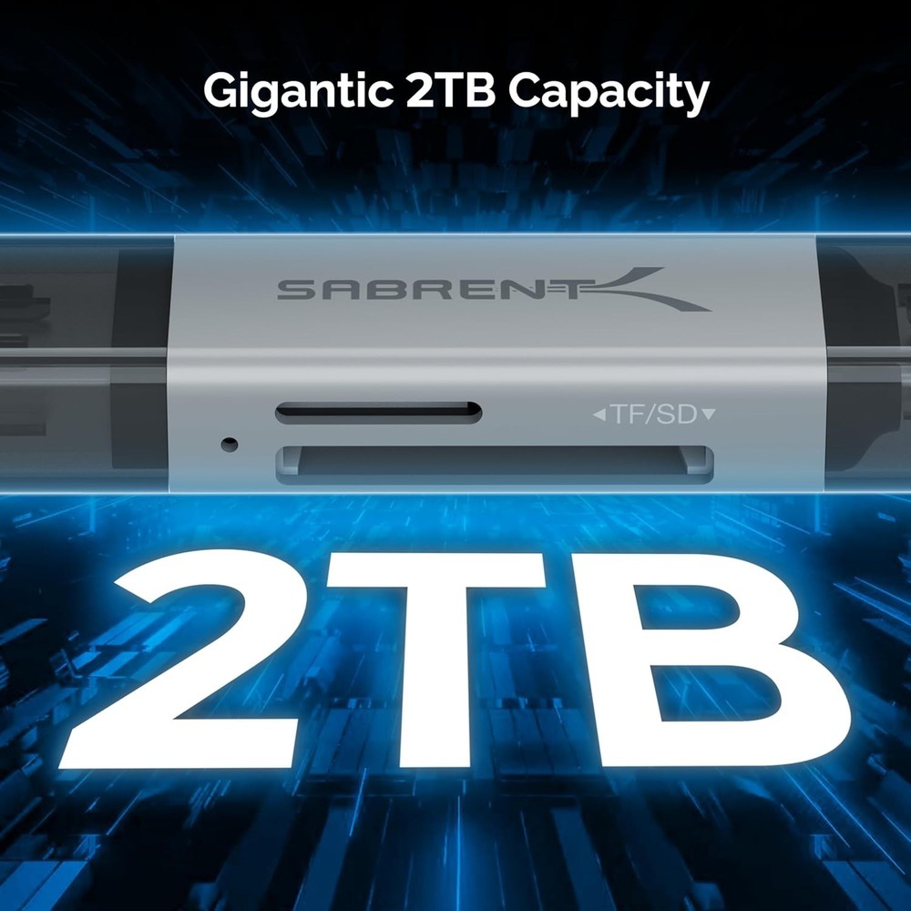 Versatile USB C and Micro SD Card Reader for Quick File Transfers Across Devices