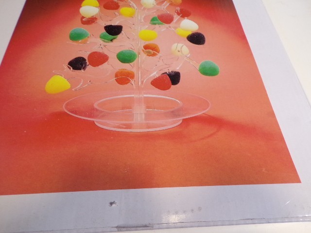 Clear Plastic Three Piece Gumdrop Tree in Original Box New!
