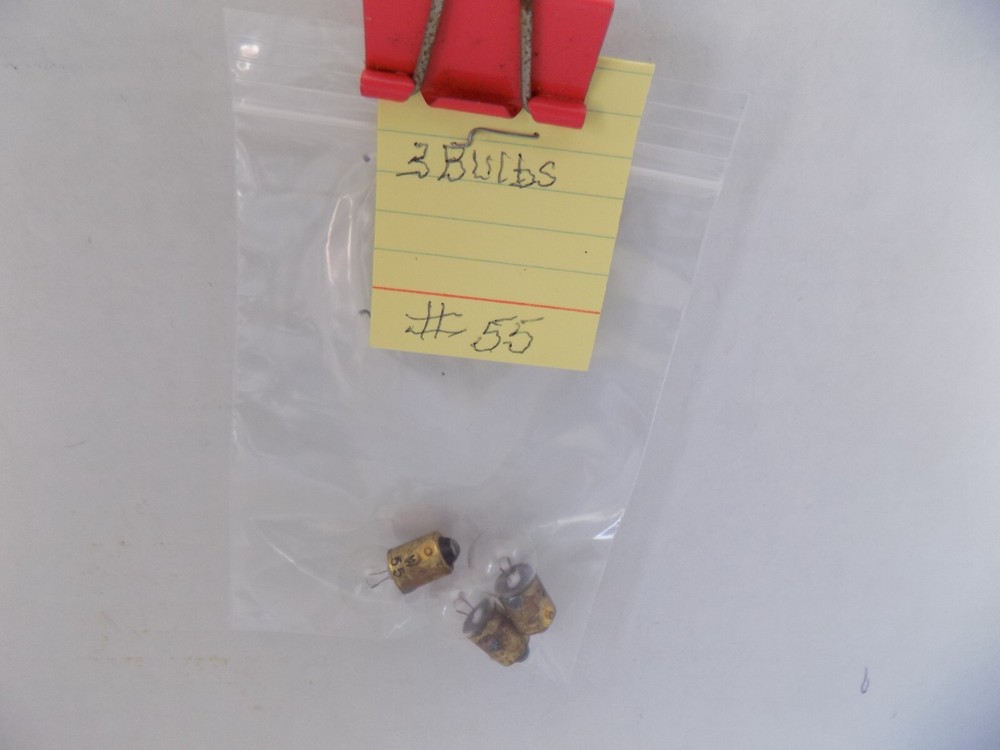 # 55 MINI BULBS 3 PK. UNBRANDED NEW
