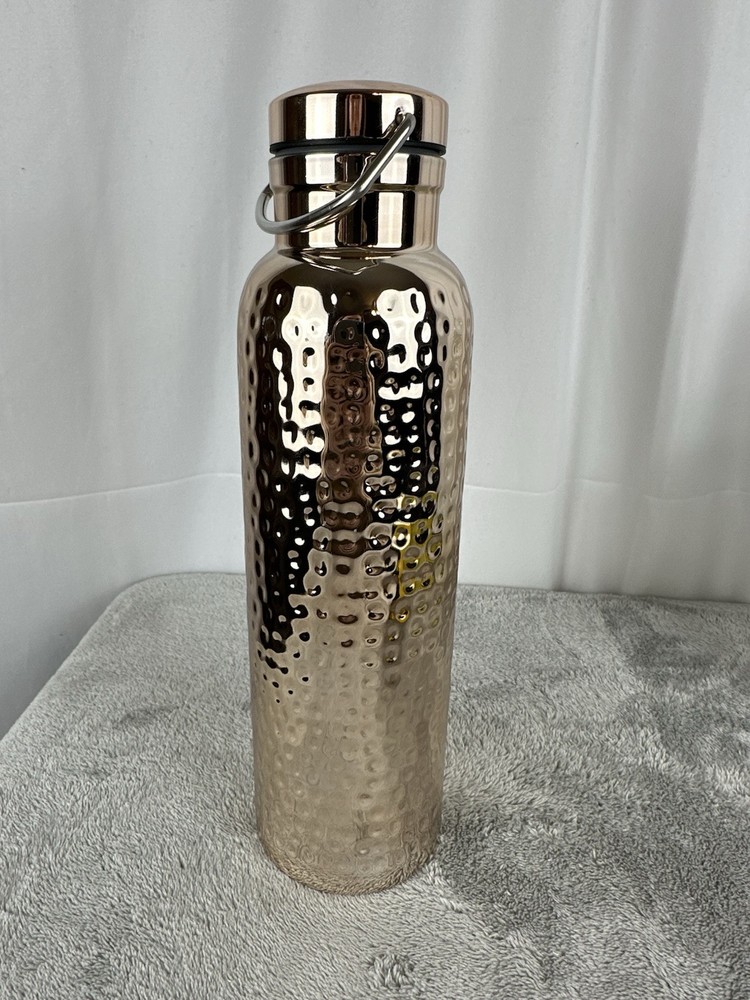 Hammered Water Bottle EUC