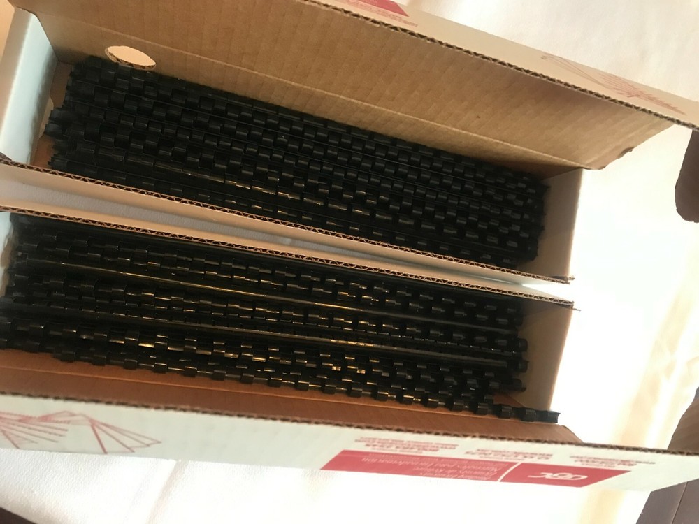 GBC Binding Elements  (4 opened packages)