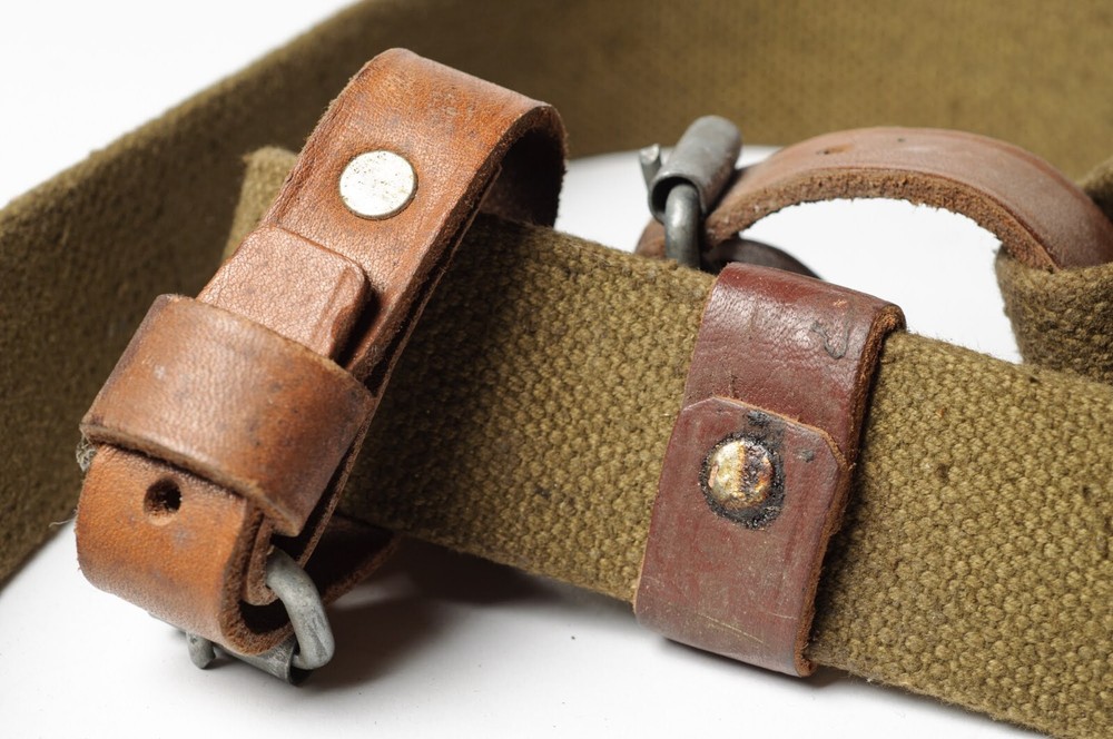 Army adjustable webbing belt for reenactment