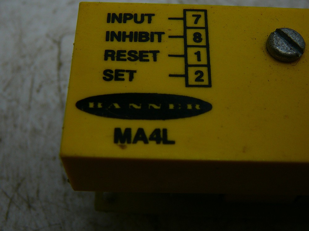 BANNER MA4L MICRO AMP LOGIC MODULE,
