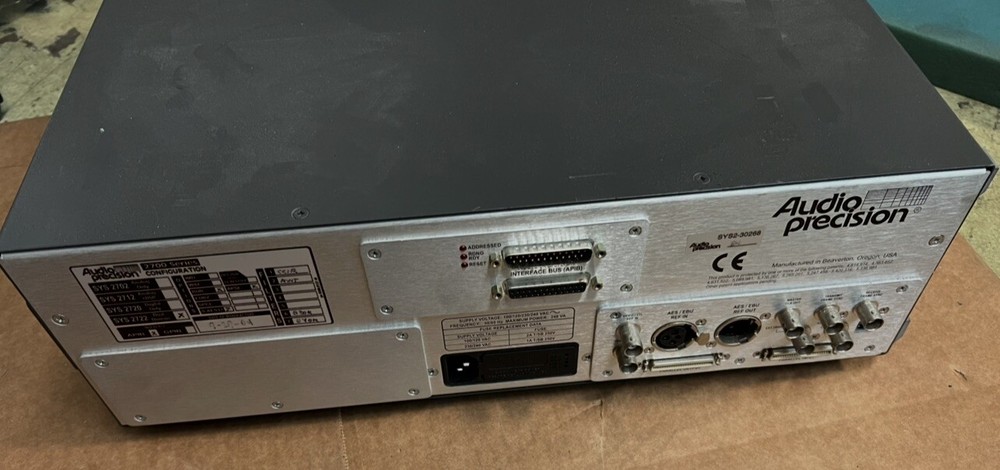 Audio Precision SYS-2722 Audio Test System