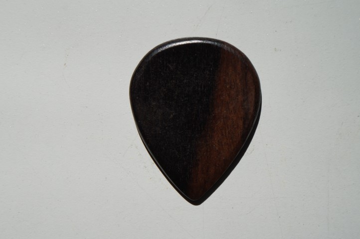 4-Pack Papas Organic Ebony Guitar Pick - Large