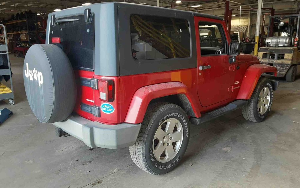 Used Windshield Frame fits: 2010 Jeep Wrangler Grade A