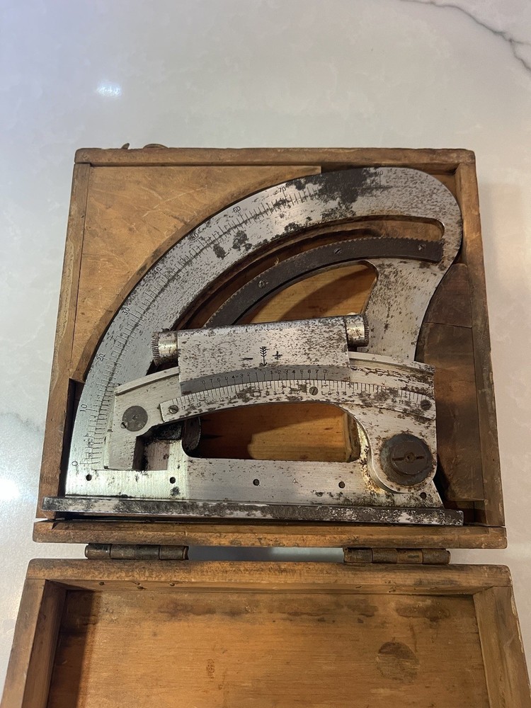 Ww2 Japanese Artillery Quadrant Guage Aiming Device