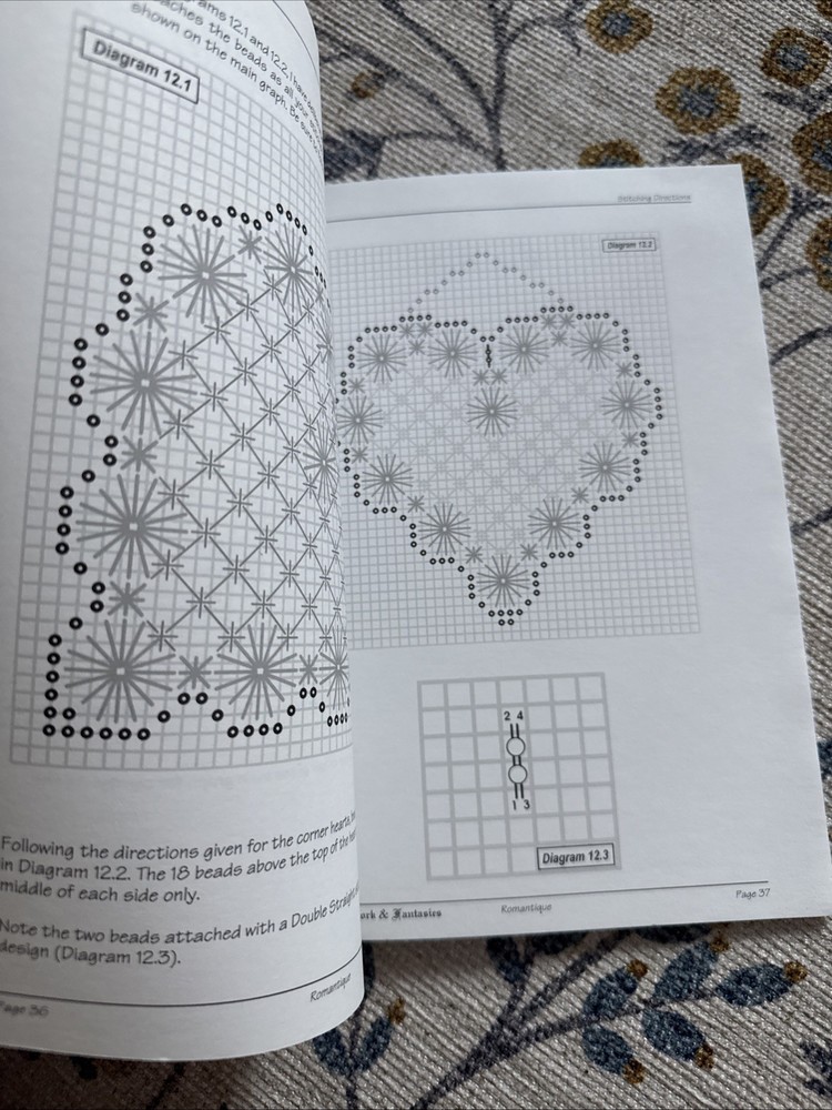 Fancy Work & Fantasies Needlepoint Pattern Book Main Graph