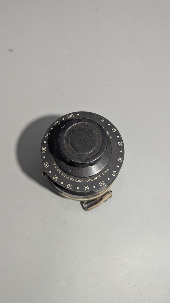 General Radio Type 200 B Variac Adjustable Transformer