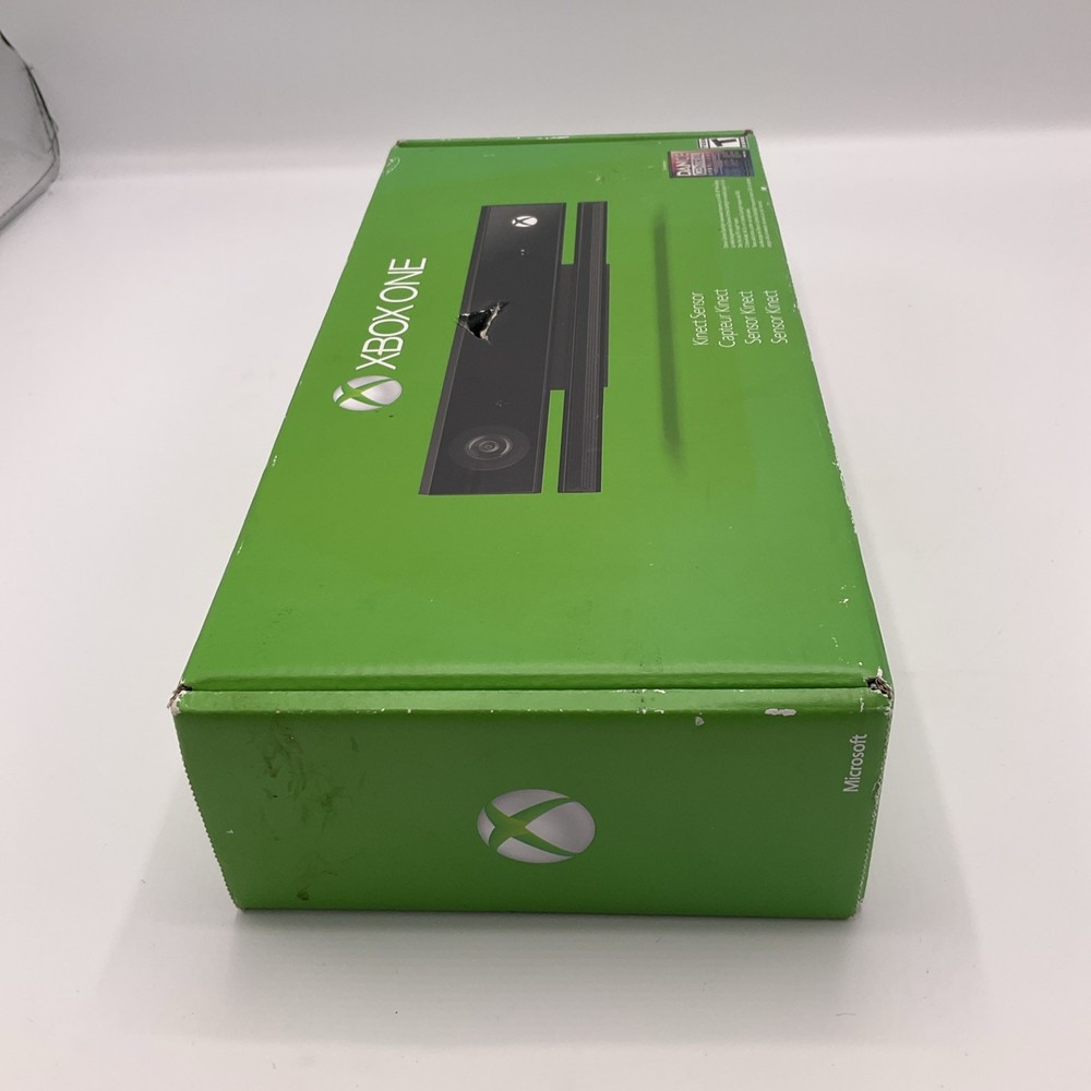 NEW Microsoft Xbox One Kinect Motion Sensor Black SEALED Damage See Pics
