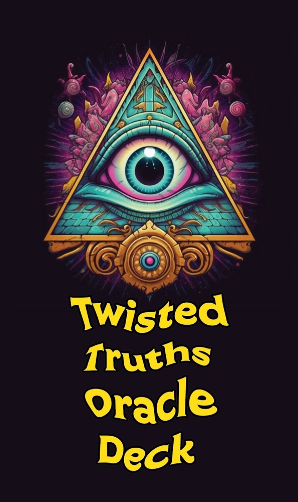 Twisted Truths Oracle Deck - Rare & Unique Cartomancy Deck with Suits!