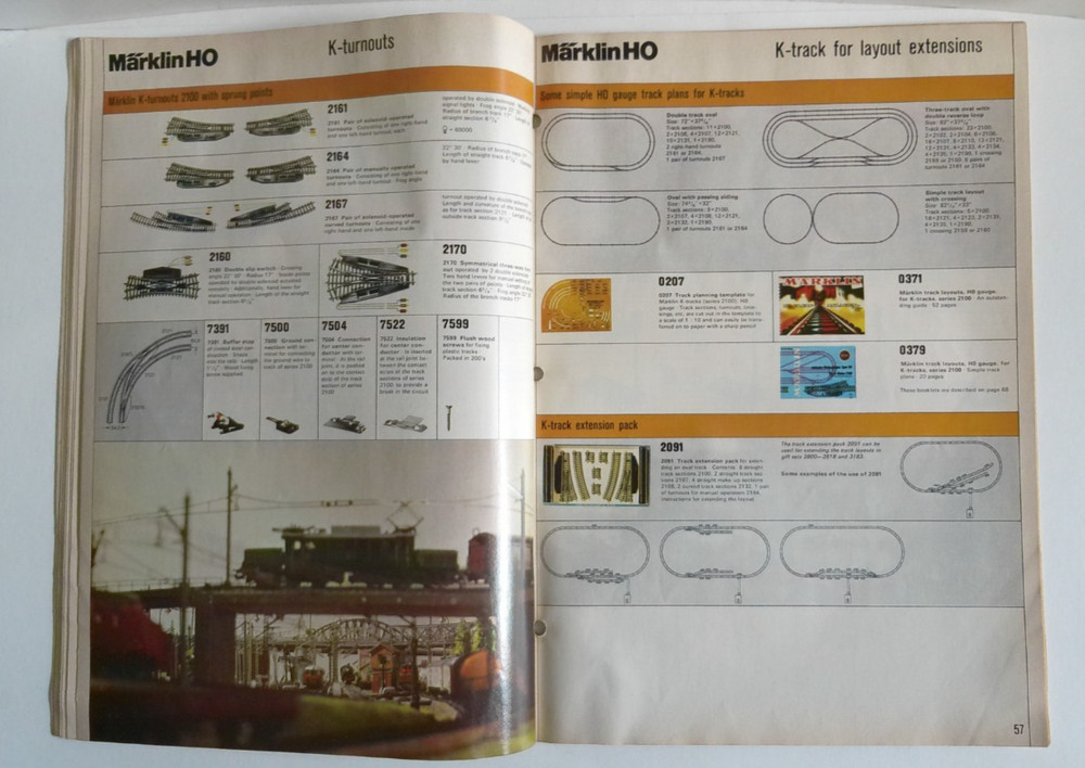 Vintage Marklin 1973 E Catalog