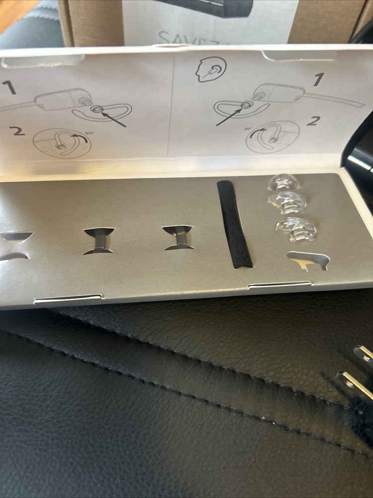 Plantronics Headset Multi Device Wireless System Savi 745 Untested Turns On