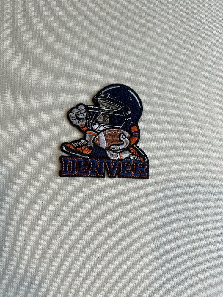 Denver Broncos Iron On Patch