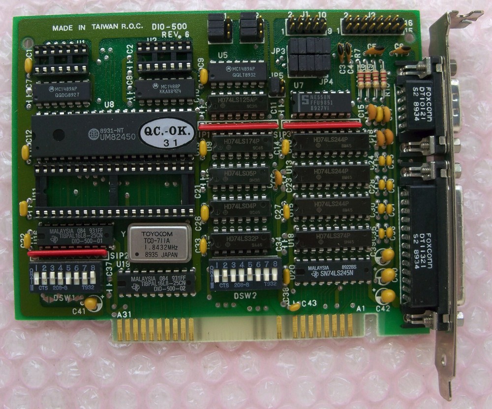 DIO-500 Rev 6 Multi I/O 8 bit