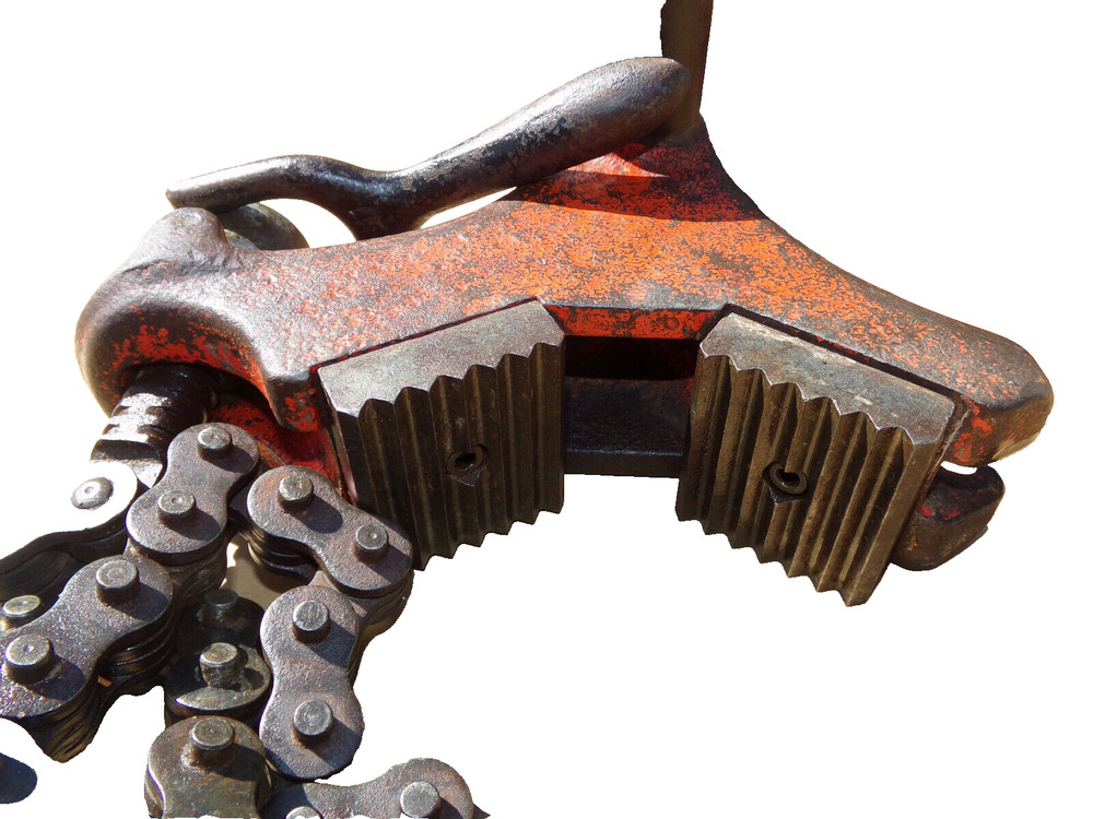 RIDGID Super Eight Compound Leverage Pipe Wrench S8-A 31390 8"