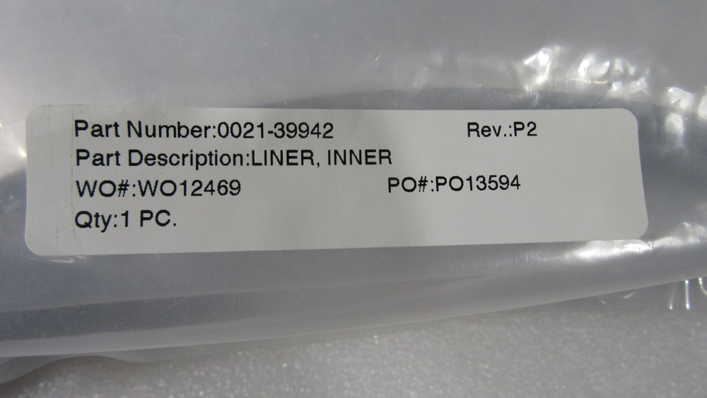 AMAT APPLIED MATERIALS 0021-39942 INNER PUMP PORT LINER