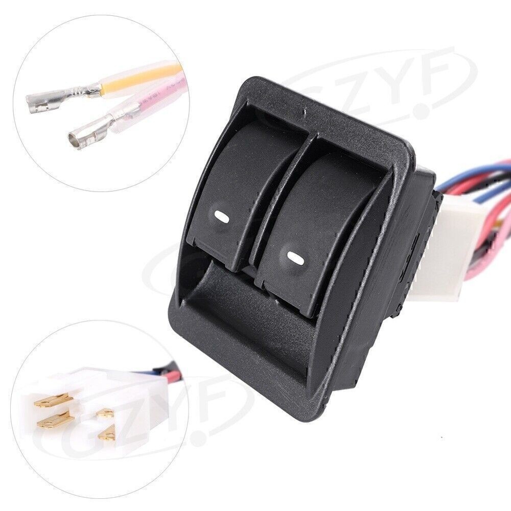 Car Power Electric Window Master Control Switch With Wire Harness Universal