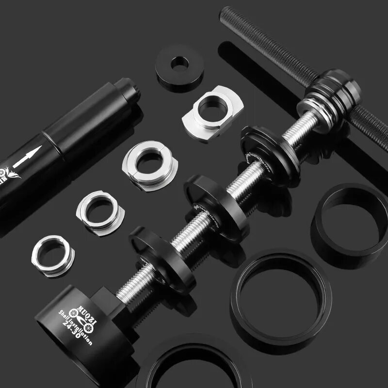 Bicycle Axle Mounting Tools, Aluminum Alloy Push Type BB Axle Tools