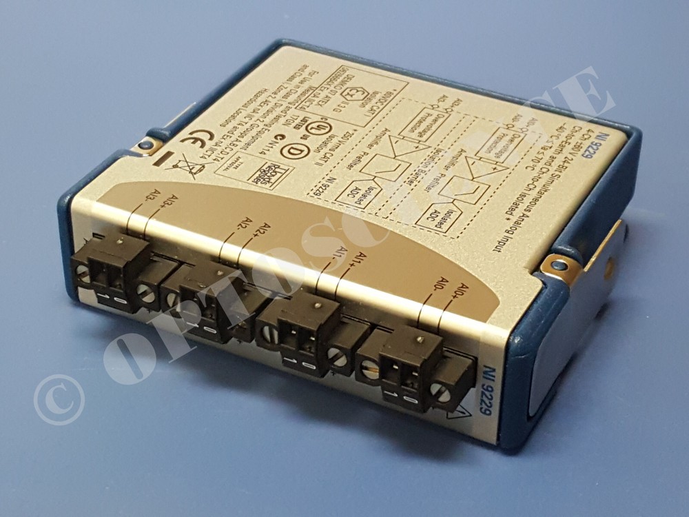 National Instruments NI 9229 cDAQ Analog Input Module, Simultaneous Sampling