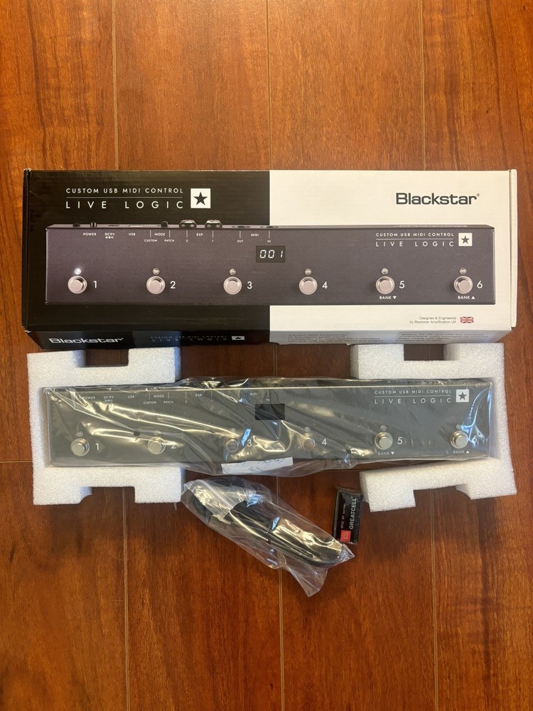 Blackstar Live Logic 6 Button Midi Foot Controller