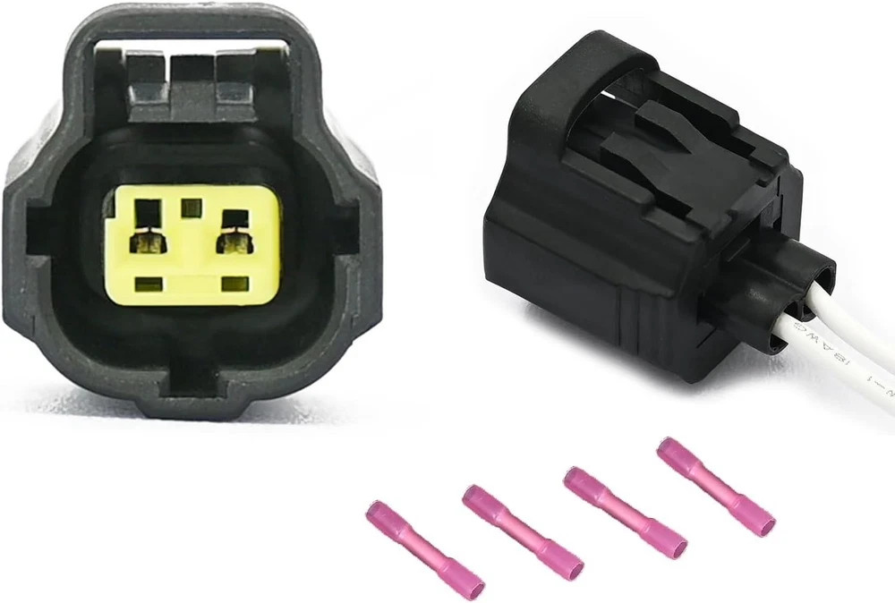 2 Pcs Transmission Trans Input and Output Speed Sensor Connector Wiring Harne...