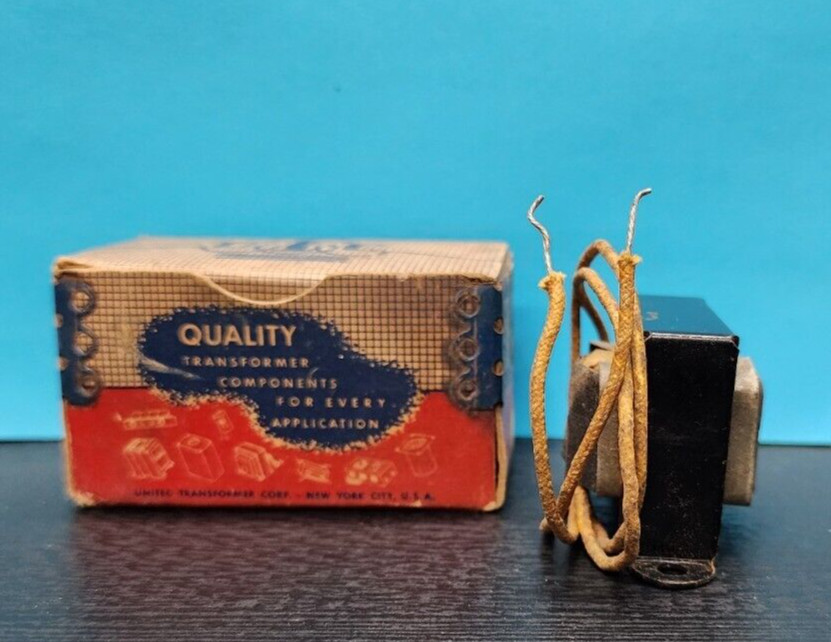 UTC R-55 Filter Choke Transformer 6 HYS @ 40mA